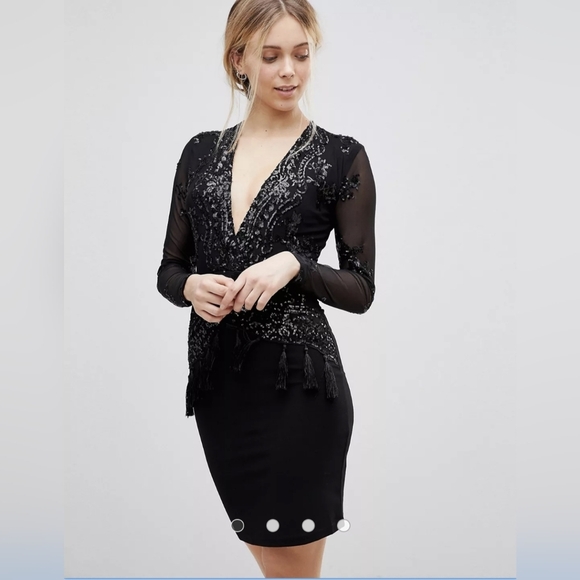 Girls on Film Sequin Dress - Picture 3 of 8